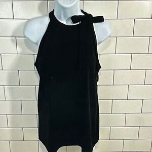 NWT! Banana Republic High Neck Tank Top With Shoulder Tie, Size 0